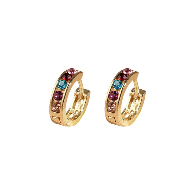 2019 New Fashion Pearl Ear Cuff Bohemia Stackable C Shaped CZ Rhinestone Small Earcuffs Clip Earrings for Women Wedding Jewelry