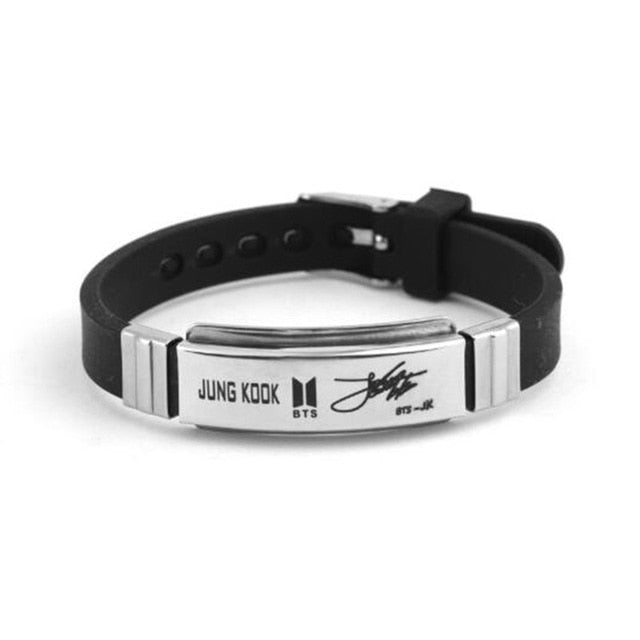 BTS Bulletproof Boys Korean-tj heng Park Ji Min-Min yun Its Signature Bracelet Bracelets Wrist Strap 149